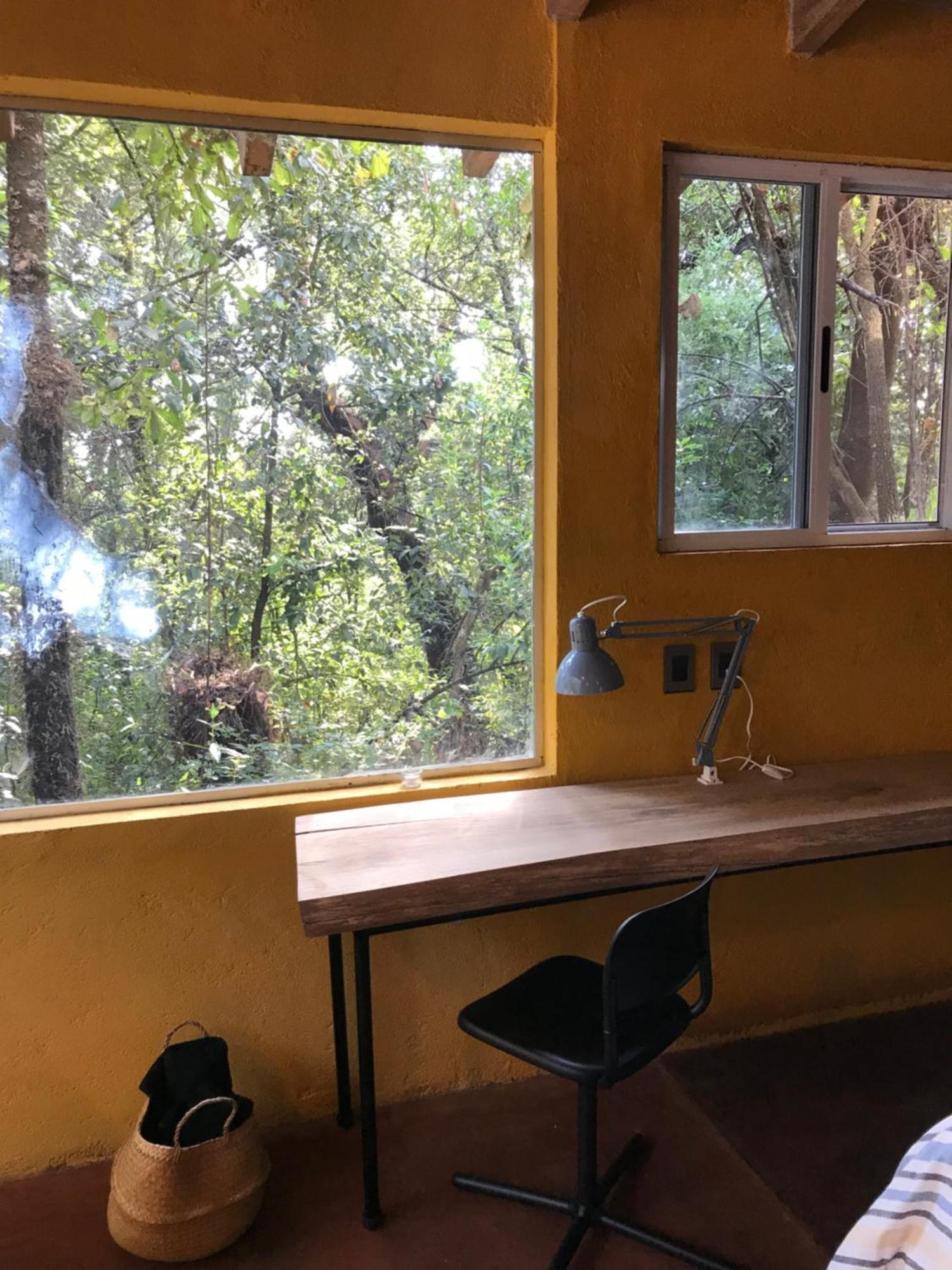 La Cabana Azul Al Fondo Del Bosque De Tepoztlán Dış mekan fotoğraf
